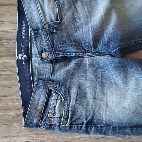 7 for all mankind Roxanne Skinny Jeans with fading - Picture 2 of 6